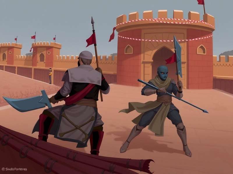 Detailed strategy map showing layered defense of Chittorgarh Fort in Sisodia Fortress Defenders